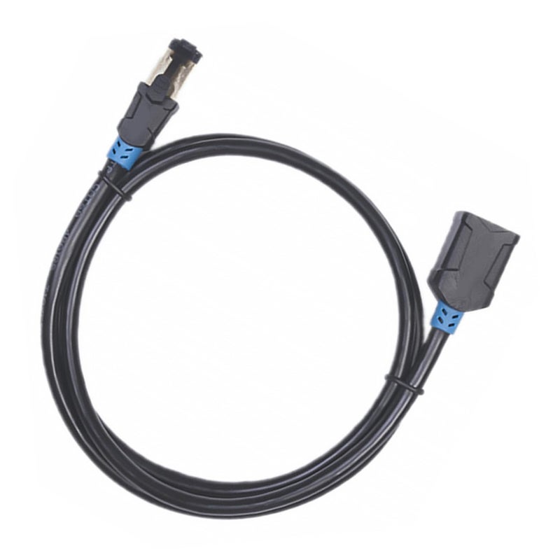 Uonlytech Ethernet LAN Extension Cable Male to Female Connector 1 Gbps for Stable Gaming Streaming and Faster Downloads - Image 1